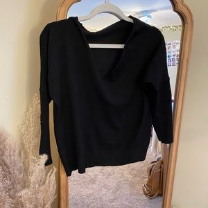 Black Lightweight Sweater
